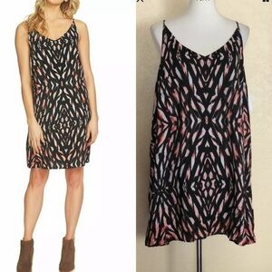 1.STATE Women's Spaghetti Strap Shift Dress Size L